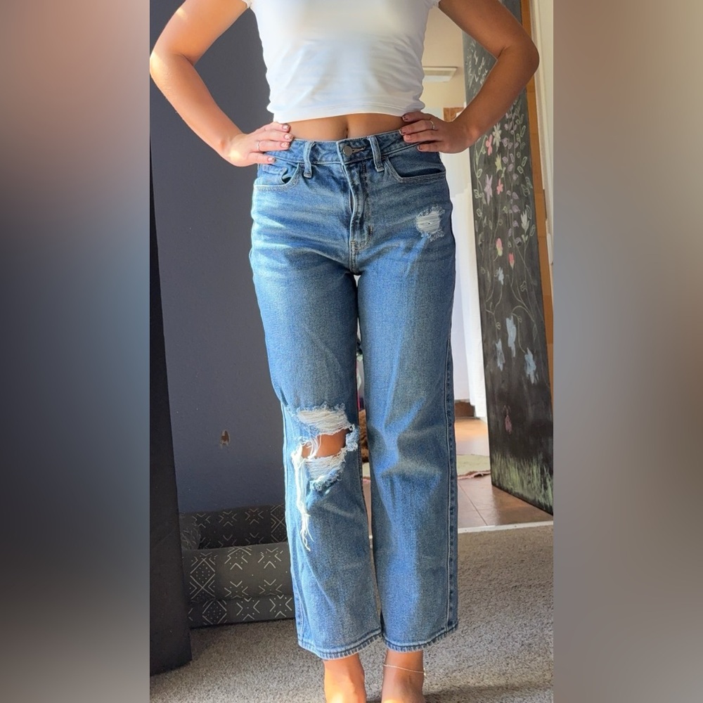 Hollister Ultra High rise vintage straight